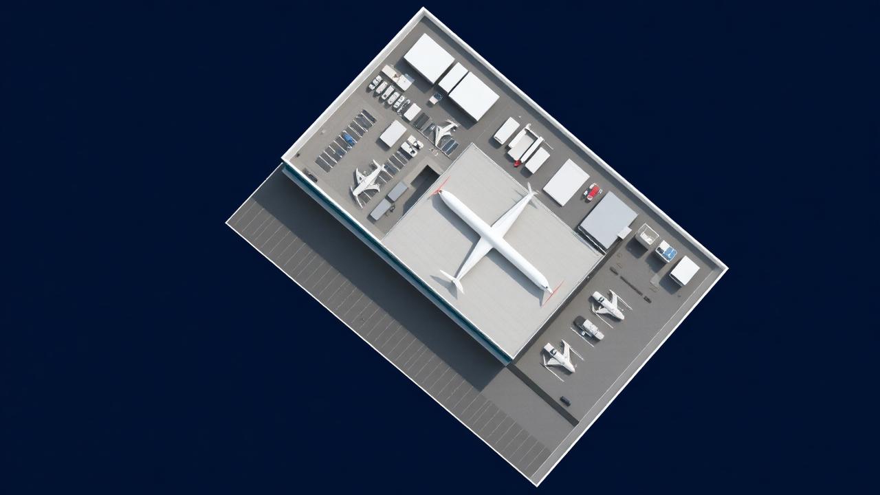 Hangar development layout plan